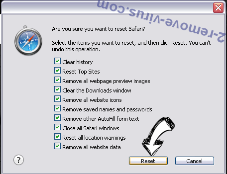Chromium malware Safari reset