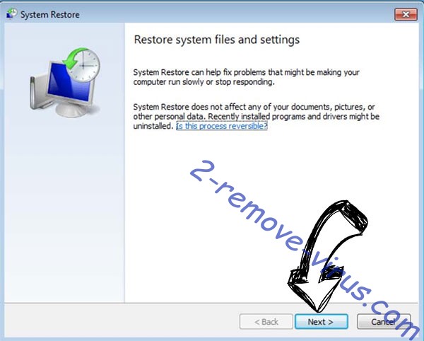 Get rid of Caterpillar ransomware - restore init
