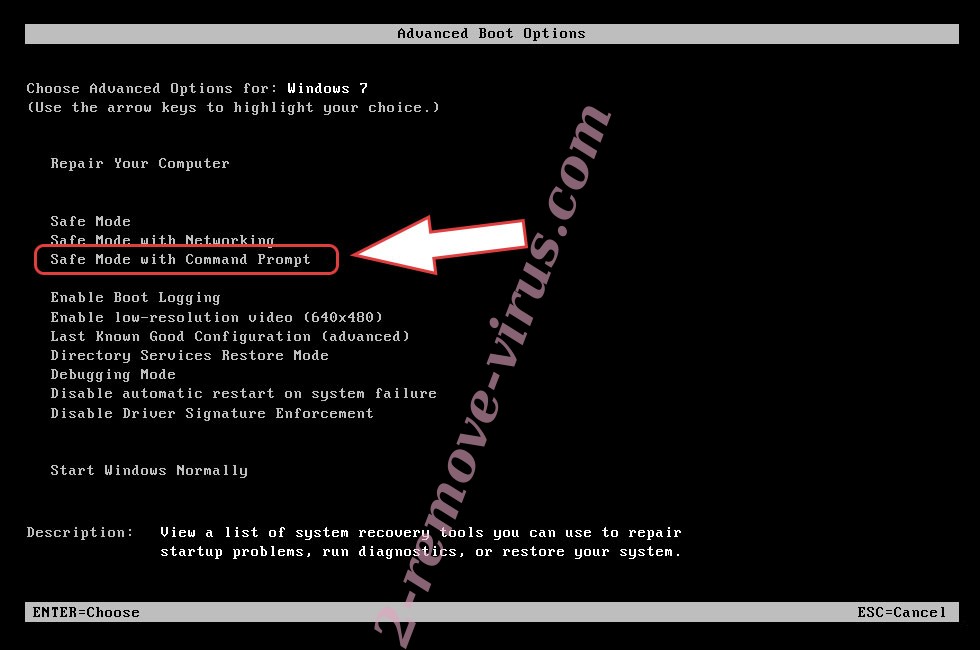 Remove Nemty Revenge 2.0 ransomware - boot options