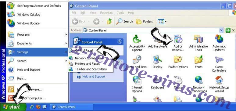 Remove Ads by Web Disco Virus from Windows XP