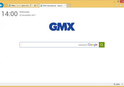 Come rimuovere search.gmx.com