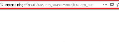 Rimuovere Entertainingoffers.club virus