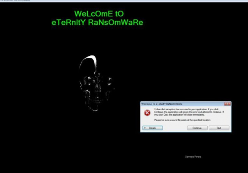 Remove Eternity Virus