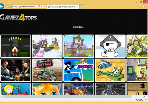 Rimuovere Gamez4Tops.com