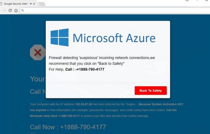 Microsoft Azure +1888-790-4177 online scam