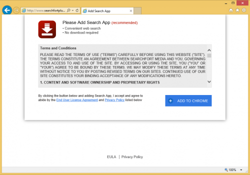 Come rimuovere Searchfortplus.com