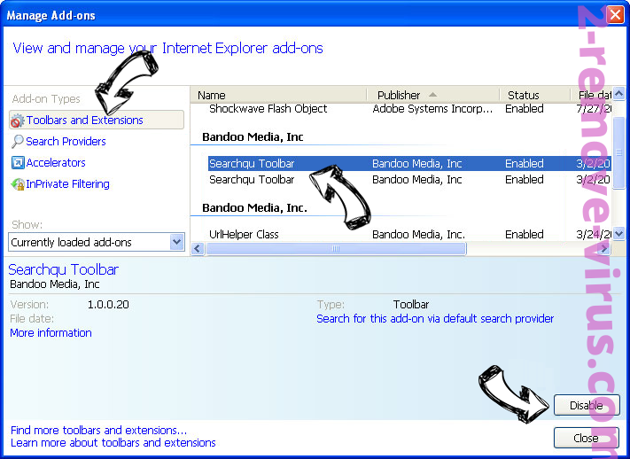 Kifind.com IE toolbars and extensions