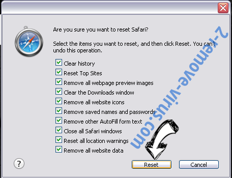 YTD Video Downloader Safari reset