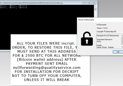 Eliminar hc6 ransomware