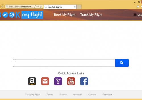 Come rimuovere Search.htrackmyflight.co