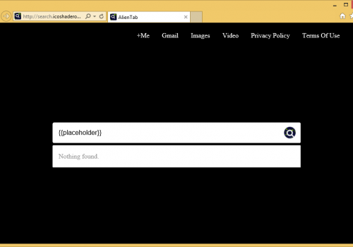 Come rimuovere Search.icoshaderon.com