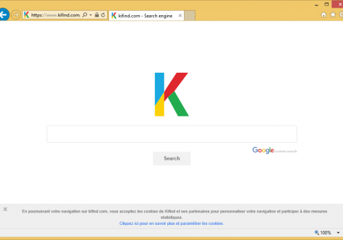 Kifind.com rimozione