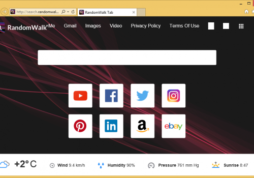 Rimuovere Search.randomwalktab.com