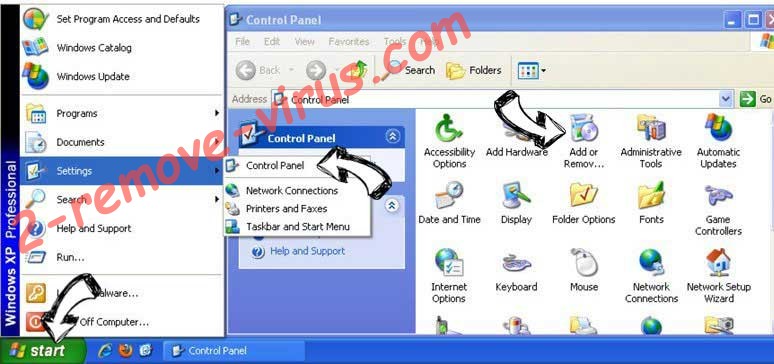 Remove Search.combotab.com Virus from Windows XP