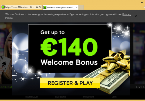 Rimuovere 888casino.com