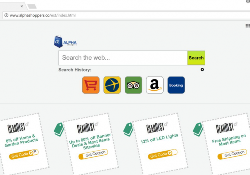 Remove Alpha Shoppers Virus