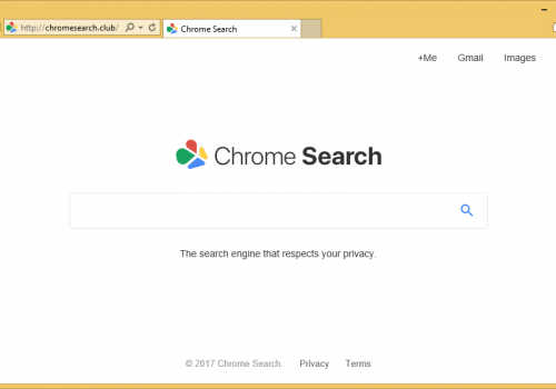 Rimuovere Chrome Search Club