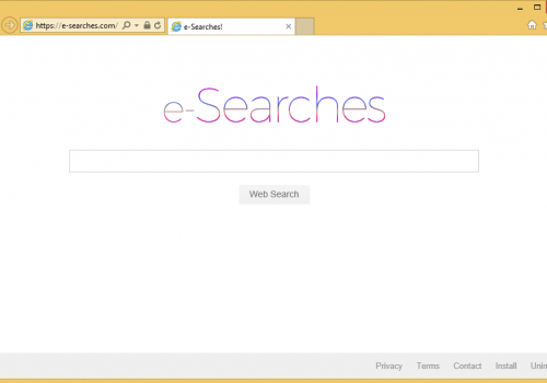 Come rimuovere E-Searches.com