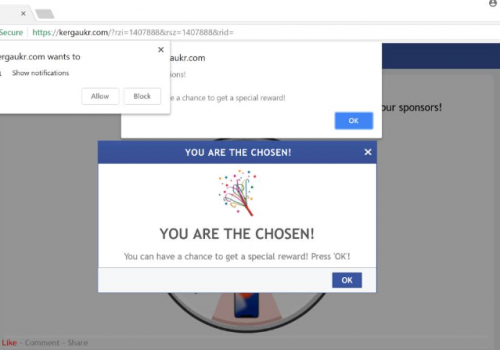 Rimuovere Kergaukr.com