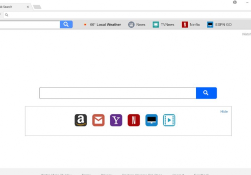 Remove New Tab Search