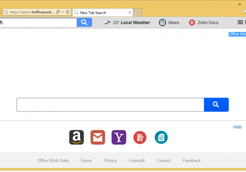 Remove Office Work Suite Virus