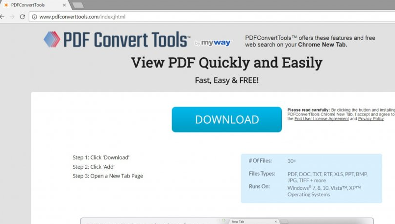 PDF Convert Tools Toolbar
