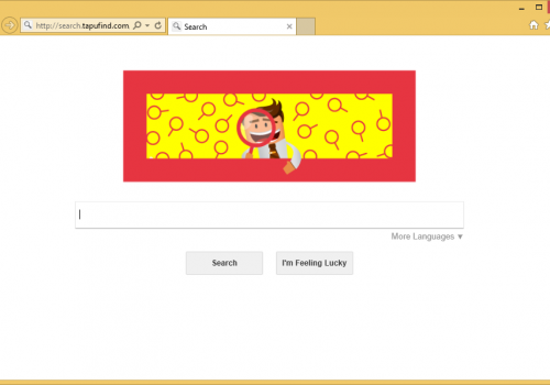 Rimuovere Search.tapufind.com