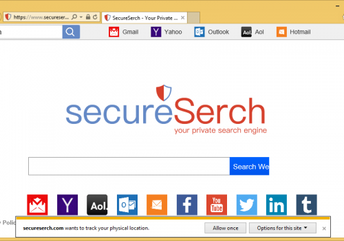 Come rimuovere SecureSerch.com