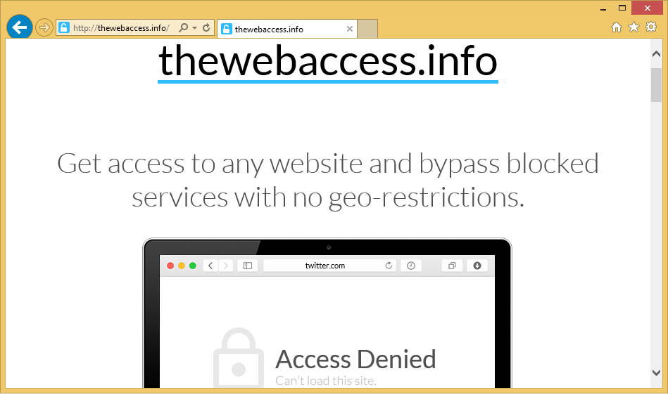 Thewebaccess