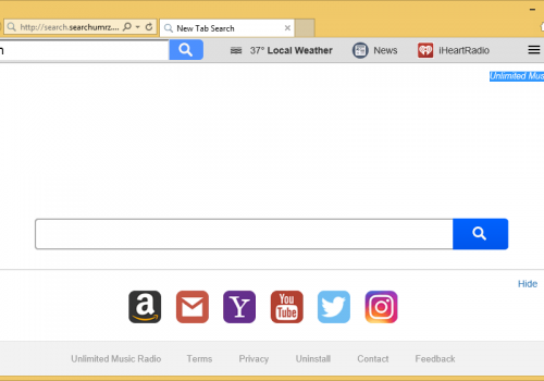 Rimuovere Unlimited Music Radio Virus