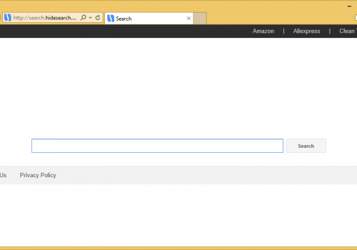 Come rimuovere Search.hidesearch.bid