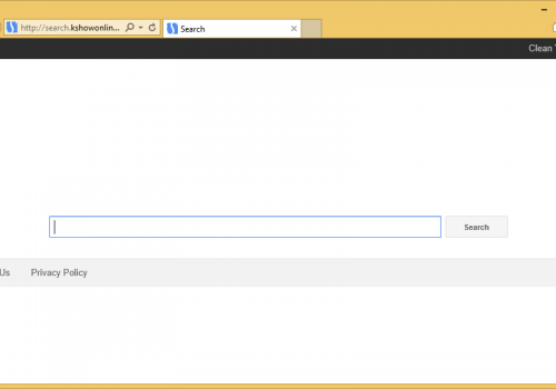 Search.kshowonline.stream – come rimuovere?