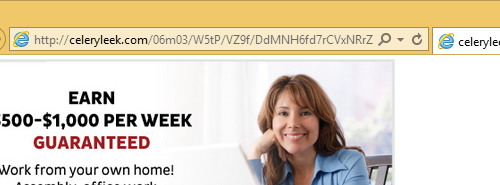 Celeryleek.com – come rimuovere?