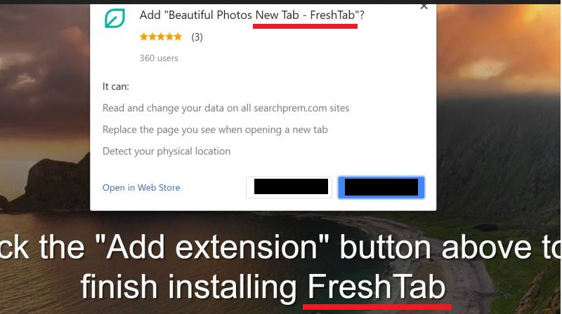 FreshTab New Tab