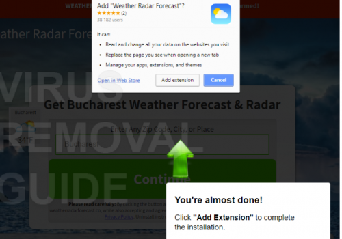 How to Uninstall My Weather Radar Virus