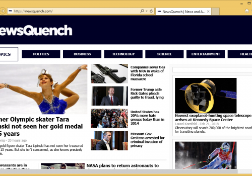 Come rimuovere Newsquench.com