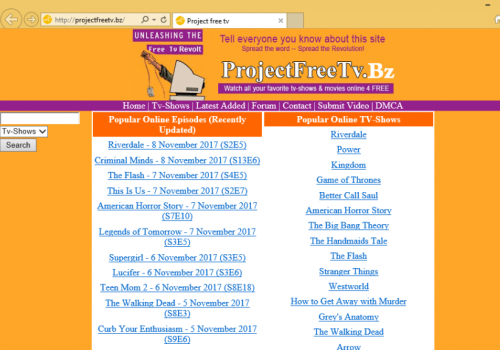 Remove Project Free TV Adware