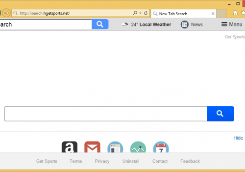 Search.hgetsports.net – come rimuovere?
