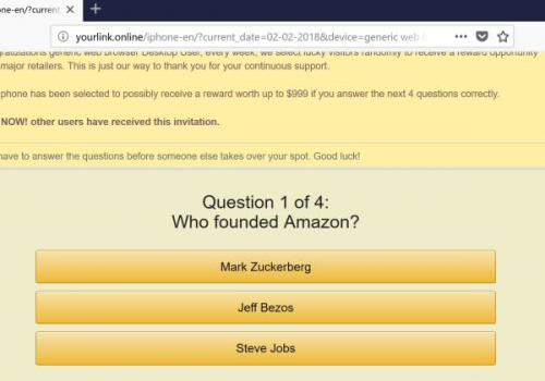 Yourlink.online – come rimuovere?
