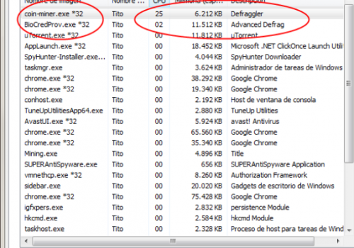 Eliminar Coin-miner.exe