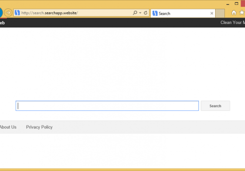 Come disinstallare Search.searchapp.website