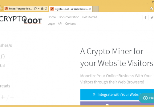 Rimuovere webmine.pro