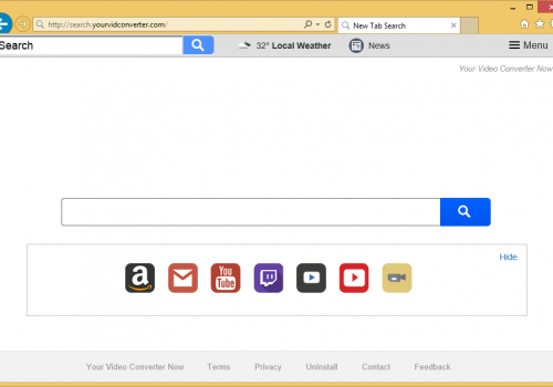 Come rimuovere Search.yourvidconverter.com