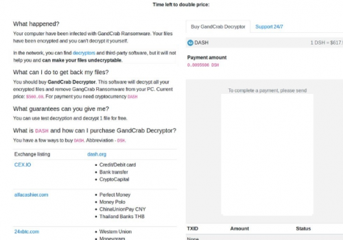 Eliminar .Crab Virus