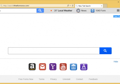 Rimuovere Free Forms Now Virus