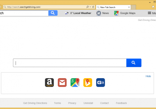 Rimuovere Get Driving Directions (Search.searchgetdriving.com)
