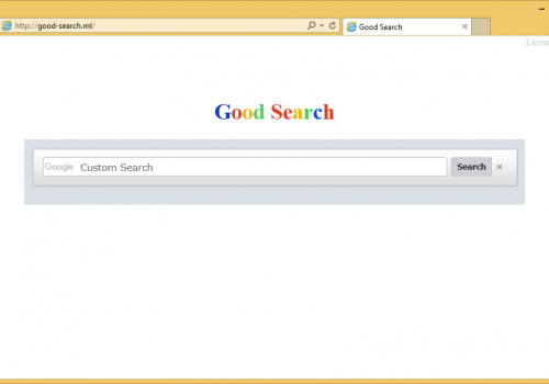 Come rimuovere Good-search.ml