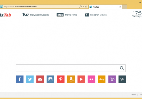 Come rimuovere Moviesearchcenter