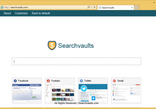 Come rimuovere Searchvaults.com