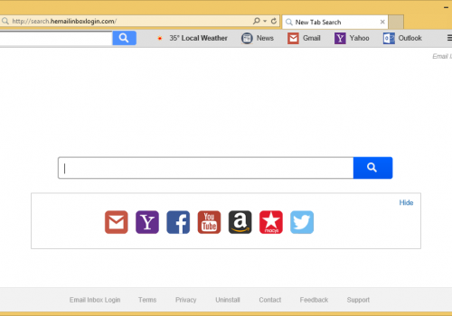 Come rimuovere Search.hemailinboxlogin.com